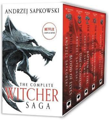 The Witcher Boxed Set: Blood of Elves, the Time of Contempt, Baptism of Fire, the Tower of Swallows, the Lady of the Lake(English, Paperback, Sapkowski Andrzej)