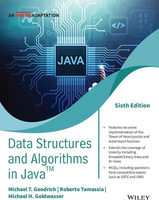 Data Structures and Algorithms in Java(Paperback, Michael T. Goodrich, Roberto Tamassia, Michael H. Goldwasser, Subhasish Banerjee)