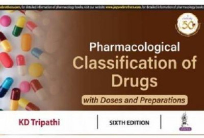 10127 -KD Pharmacological Classification of Drugs with Doses(Paperback, KD tripathi)