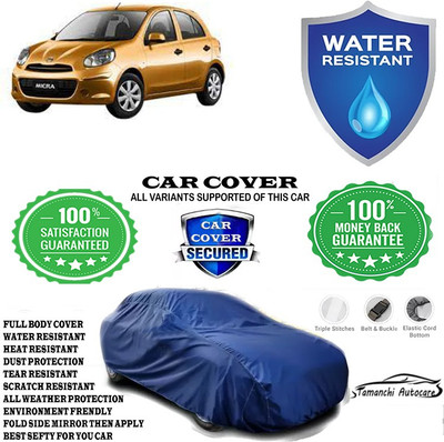 Tamanchi Autocare Car Cover For Nissan Micra K13k(Blue)