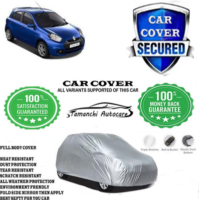 Tamanchi Autocare Car Cover For Renault Pulse RXE(Silver)