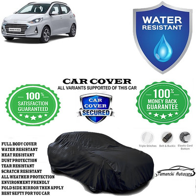 Tamanchi Autocare Car Cover For Hyundai Grand i10 Nios AMT Sportz Petrol(Black)
