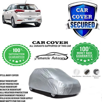 Tamanchi Autocare Car Cover For Hyundai i20 Asta CRDI(Silver)