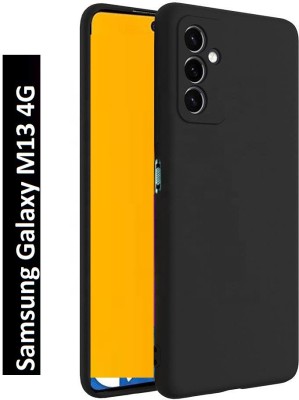 Bodoma Back Cover for Samsung Galaxy M13 4G(Black, Shock Proof, Silicon, Pack of: 1)