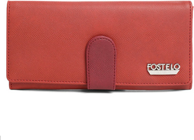 FOSTELO Casual Red Clutch