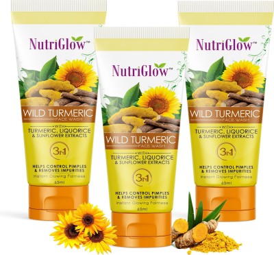 NutriGlow Wild Turmeric  Face Wash(195 ml)