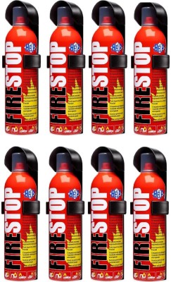 SAFEVERSE Non-Leakable Firestop 500 ml pack-8 Fire Extinguisher Mount(4 kg)