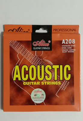 ALICE Acoustic A 208 Guitar String(6 Strings)