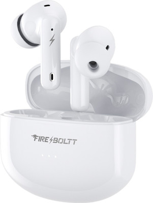 Fire-Boltt Fire Pods Atlas ANC ENC Earbuds TWS Transparent & Low Latency Game Mode Bluetooth(White, True Wireless)