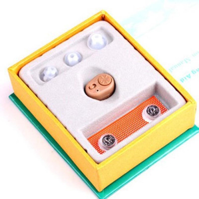 AXON Mini Sound Enhancement Amplifier Wireless AX8 K-86-008 In the Ear Hearing Aid(Beige)