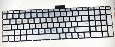 TechSonic Compatible for 15-CB 15-CD 15-CK 15-CC010NR 15-CC063NR with Backlit, Silver Laptop Keyboard Replacement Key