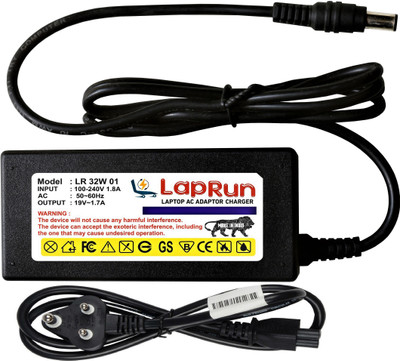 LAPRUN Power Supply Adapter Compatible LG Monitors Flatron E1948S, E2249 19v 1.7a Watts 32 W Adapter(Power Cord Included)