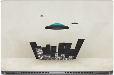 i-Birds Alien Abduction Exclusive High Quality Laptop Decal, laptop skin sticker 15.6 inch (15 x 10) Inch iB_skin_0641new High Quality HD Printed Vinyl Laptop Skin Compatible for 15.6 inch(Theme: Graffiti)