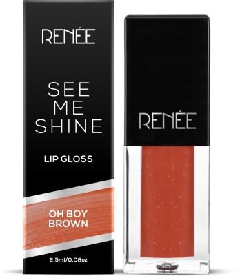 Renee See Me Shine Lip Gloss - Oh Boy Brown 2.5ml(2.5 ml, Oh Boy Brown)