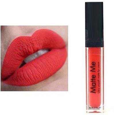 tanvi27 MATTE LIQUID LIPSTICK LONG LASTING & WATERPROOF LIP MAKEUP(ORANGE, 6 ml)