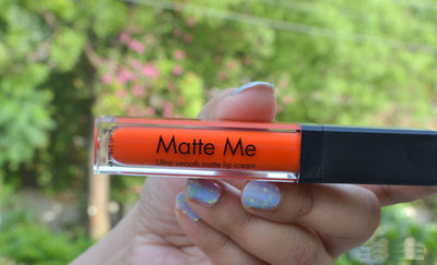 Latixmat Matte Waterproof Ultra Smooth Long Lasting Liquid Lip Stick(ORANGE, 6 ml)