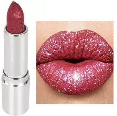ADJD Long Lasting Luxury Diamond Bling Shine Lipstick Lip Make Up Beauty(Peachy, 3.6 g)