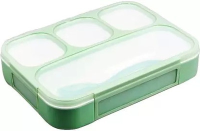 QBK 4 Compartment Lunch Box Reusable Microwave Freezer Safe Lunch Box (1000 ml) 4 Containers Lunch Box(1000 ml, Thermoware)