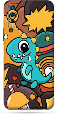Jeeva Creation Vivo Y20G Mobile Skin(Ultra Super Childhood Dragon Matte Finish Skin With High Matte Finish.)