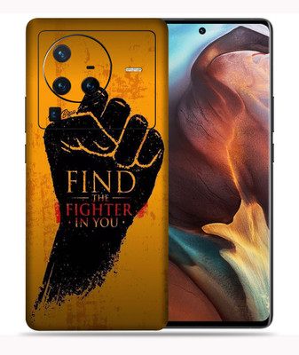 OggyBaba Vivo X80 Pro 5g, Find Fighter Mobile Skin(Multicolor)