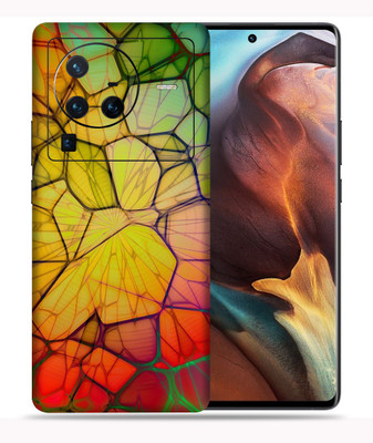 OggyBaba Vivo X80 Pro 5g, Colorful Abstract Mobile Skin(Multicolor)