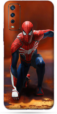 Jeeva Creation Vivo Y20G Mobile Skin(Ultra Super Amazing Spider Matte Finish Skin With High Matte Finish.)