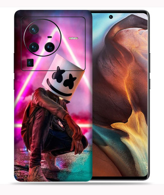 OggyBaba Vivo X80 Pro 5g, Marshmello Mobile Skin(Multicolor)
