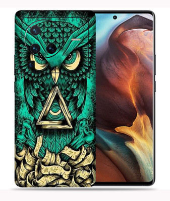 OggyBaba Vivo X80 Pro 5g, Angry Owl Mobile Skin(Multicolor)