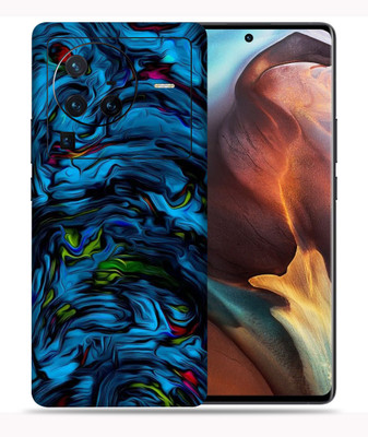 OggyBaba Vivo X80 Pro 5g, Blue Lava Mobile Skin(Multicolor)