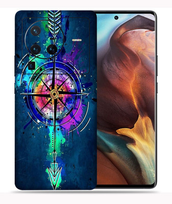 OggyBaba Vivo X80 Pro 5g, Arrow Eye Mobile Skin(Multicolor)