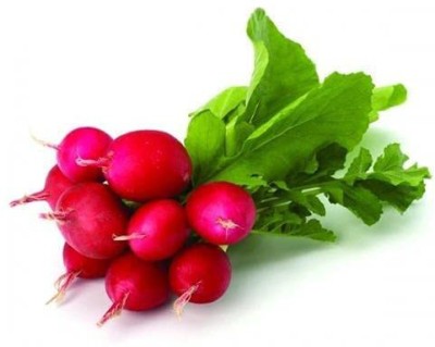 Aywal Mooli Seeds - (Red Round Radish) Seed(60 per packet)