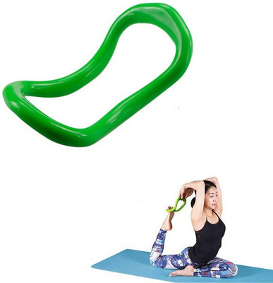 ActrovaX PP plastic Fitness Body Leg shoulder Exercise Stretching Flexible yoga ring-X87 Resistance Tube(Green)