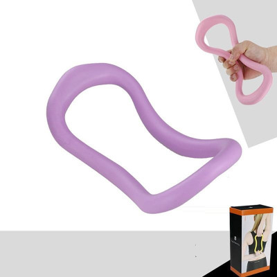 ActrovaX Yoga Ring Yoga Circle Stretch Ring Fascia Massage Workout Pilates Ring Pilates Ring(Purple)