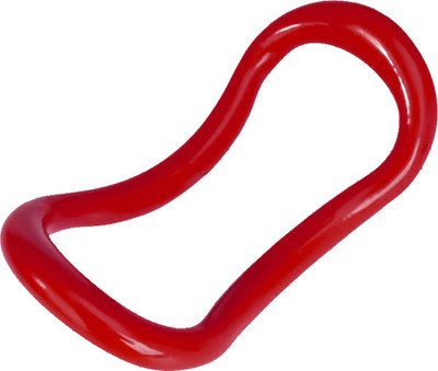ActrovaX Yoga Ring Yoga Circle Stretch Ring Fascia Massage Workout Pilates Ring-X101 Resistance Tube(Red)