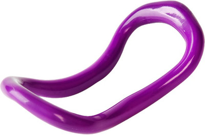 ActrovaX Yoga Ring Home Workout Magic Circle Pilates Yoga Stretching Ring-X110 Resistance Tube(Purple)