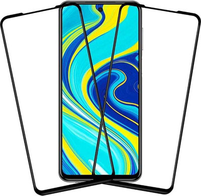 HQ Protection Edge To Edge Tempered Glass for Mi Redmi Note 9 Pro, Mi Redmi Note 9 Pro Max, Mi Redmi 10i, Mi Redmi Note 9S, Mi Redmi Note 10 Pro, Mi Redmi Note 10 Pro Max, Mi Redmi 10 Lite(Pack of 2)