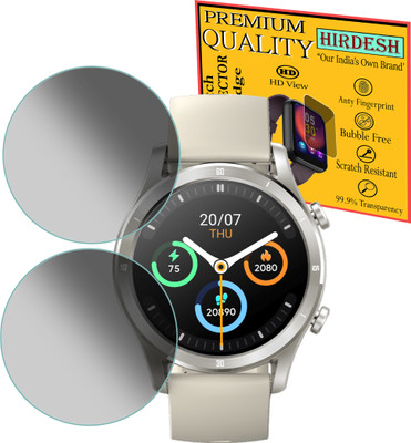 hirdesh Screen Guard for Realme TechLife Watch R100(Pack of 2)