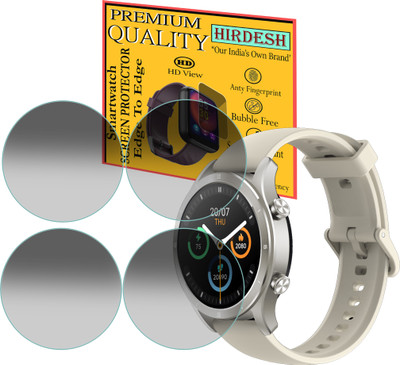 hirdesh Screen Guard for Realme TechLife Watch R100(Pack of 4)