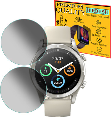 hirdesh Screen Guard for Realme TechLife Watch R100(Pack of 2)