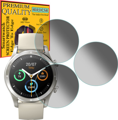 hirdesh Screen Guard for Realme TechLife Watch R100(Pack of 3)
