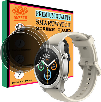 daffin Screen Guard for Realme TechLife Watch R100(Pack of 4)