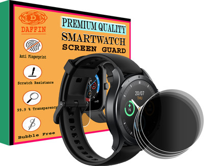 daffin Screen Guard for Realme TechLife Watch R100(Pack of 4)