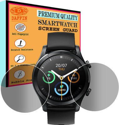 daffin Screen Guard for Realme TechLife Watch R100(Pack of 2)