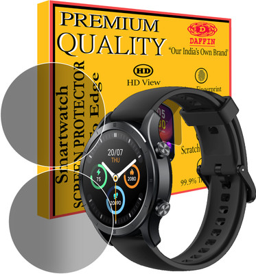 daffin Screen Guard for Realme TechLife Watch R100(Pack of 2)