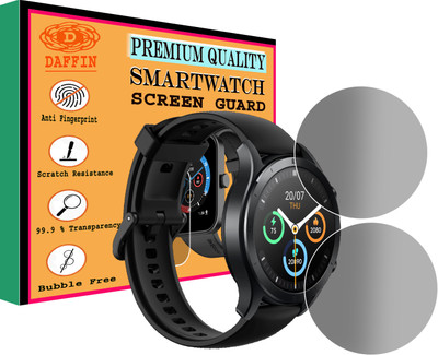 daffin Screen Guard for Realme TechLife Watch R100(Pack of 2)