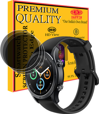 daffin Screen Guard for Realme TechLife Watch R100(Pack of 3)
