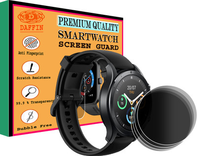 daffin Screen Guard for Realme TechLife Watch R100(Pack of 4)