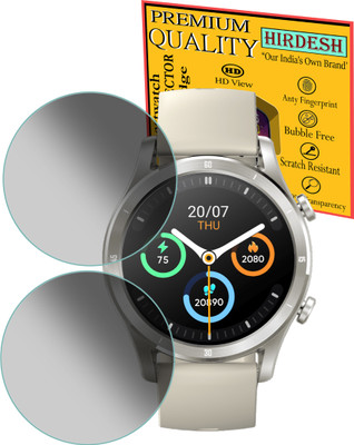 hirdesh Screen Guard for Realme TechLife Watch R100(Pack of 2)