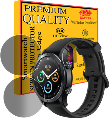 daffin Screen Guard for Realme TechLife Watch R100(Pack of 2)