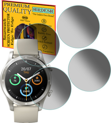 hirdesh Screen Guard for Realme TechLife Watch R100(Pack of 4)